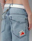 W1179 Easy Wide Pipes. 23". Antique.