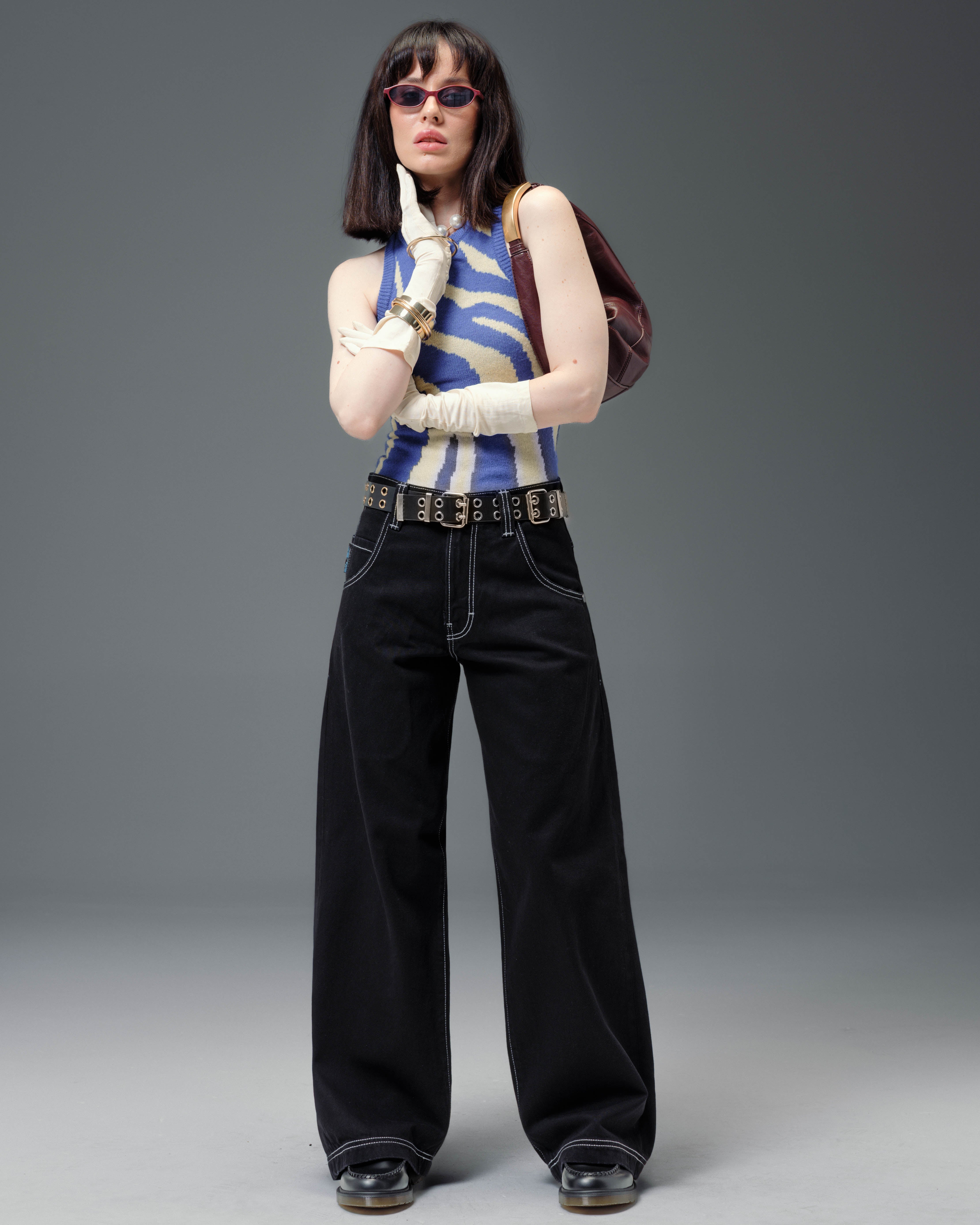 epa wide straight jeans\"BLK\"26インチ Wide Straight Jeans | UNIQLO US