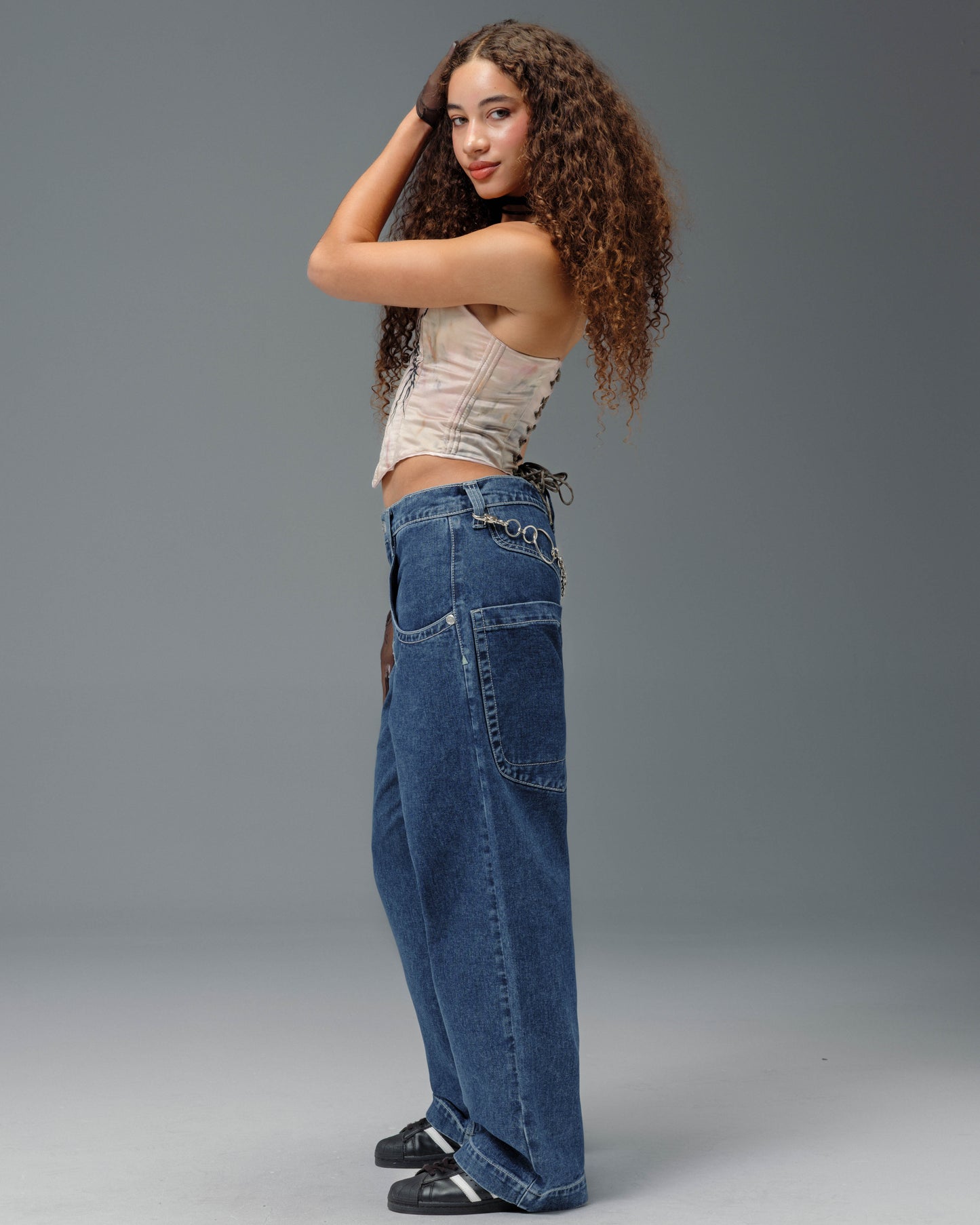 W1169 Low Down Deck. 20". Dark Stone.