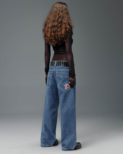 W1179 Easy Wide Pipes. 23". Dark Stone.