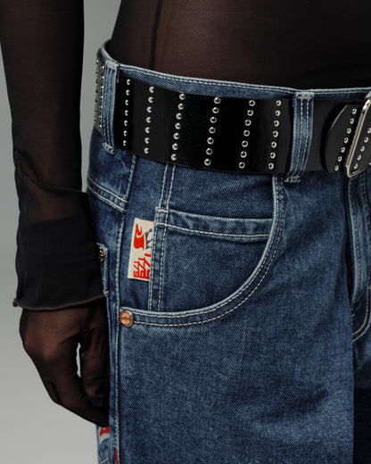 W1179 Easy Wide Pipes. 23". Dark Stone.