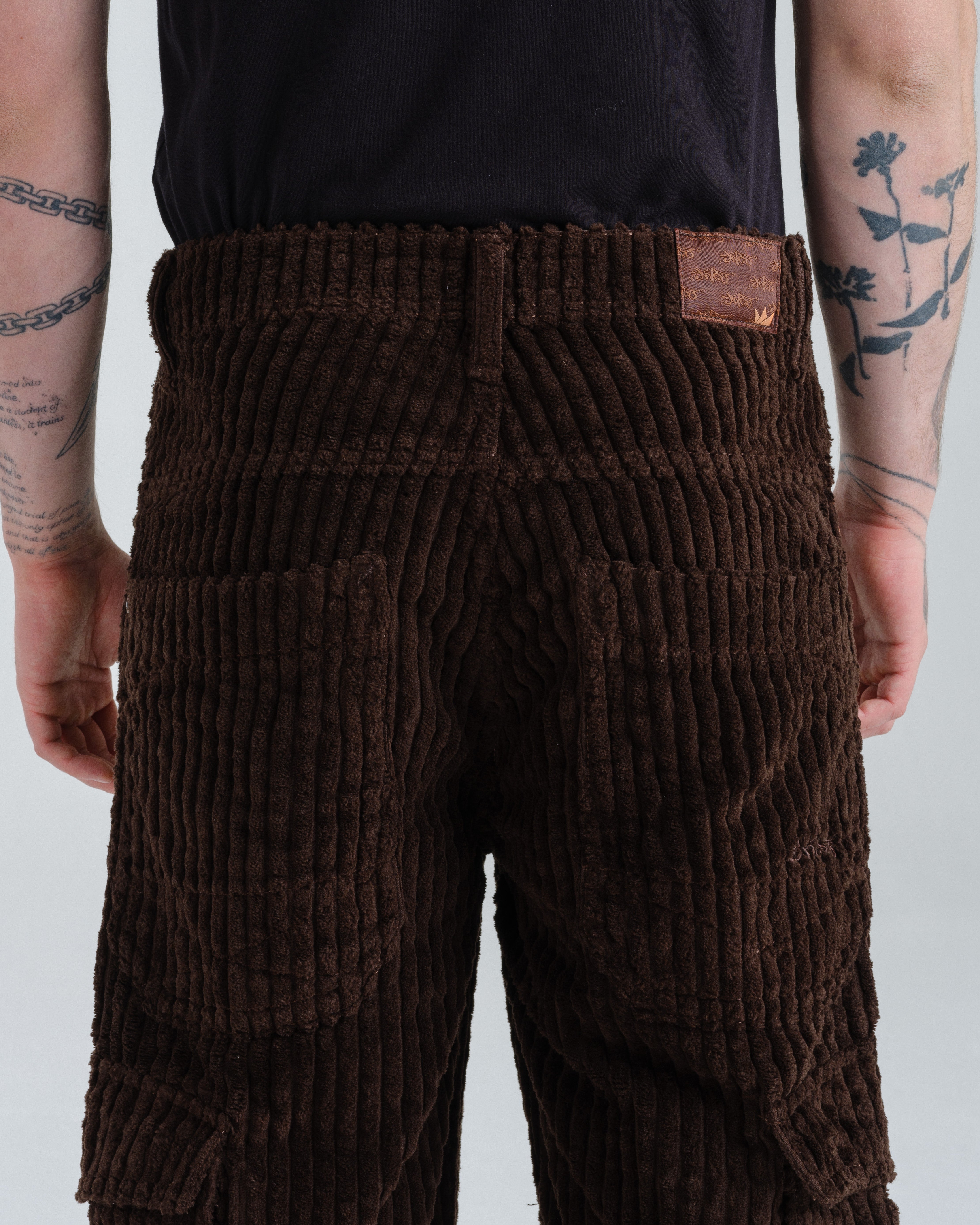 JNCO TAN CORDUROY 2024 SHORTS 34