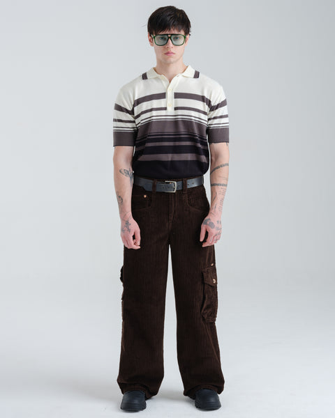 【YOURNUS】Mel Corduroy Crop Cargo Pants Juniors' Tinseltown Low Rise Cargo Cord Puddle Pants