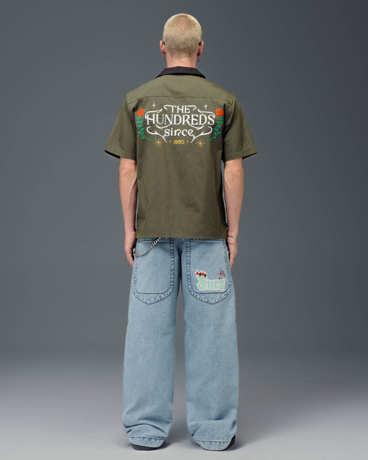 1169 Low Down Deck. 20". Antique.