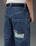 1169 Low Down Deck. 20". Dark Stone.