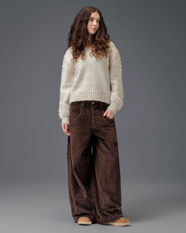 W Jester. 26". 2 Wale Corduroy. Java Brown.