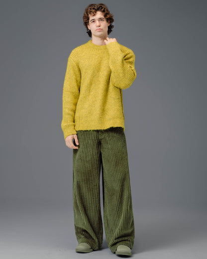 Jester. 26". 2 Wale Corduroy. Moss.