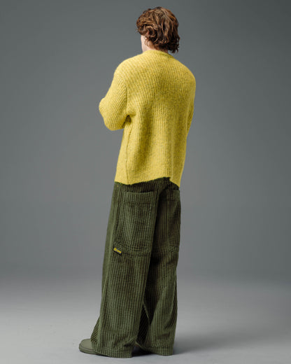 Jester. 26". 2 Wale Corduroy. Moss.