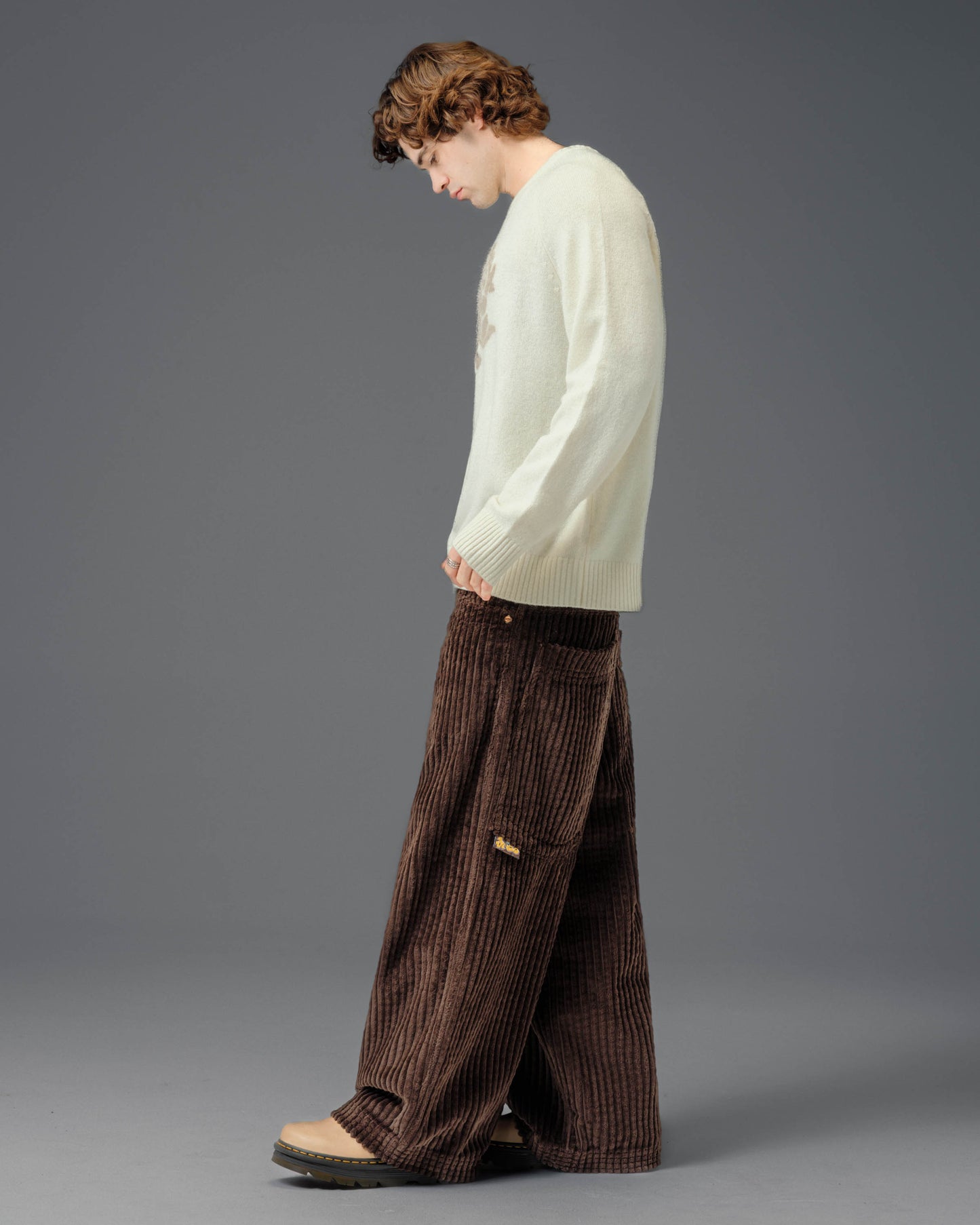 Jester. 26". 2 Wale Corduroy. Java Brown.