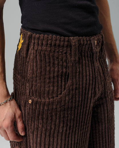 Jester. 26". 2 Wale Corduroy. Java Brown.