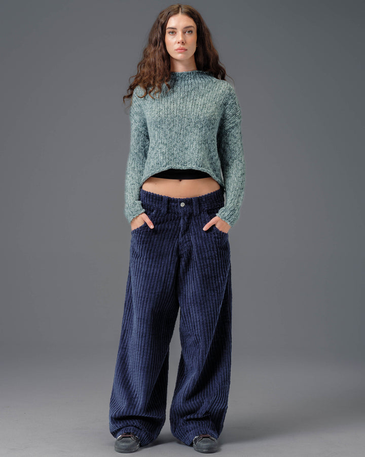 W Wizard. 24". 2 Wale Corduroy. Navy.