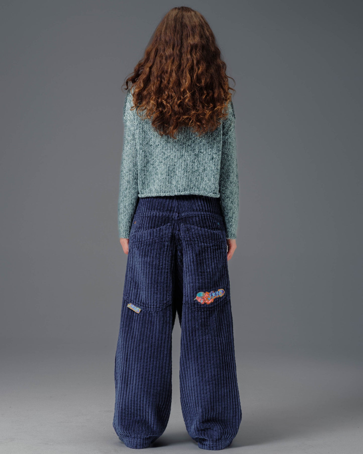 W Wizard. 24". 2 Wale Corduroy. Navy.