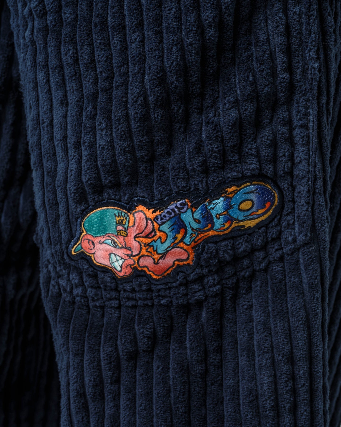 Wizard. 24". 2 Wale Corduroy. Navy.
