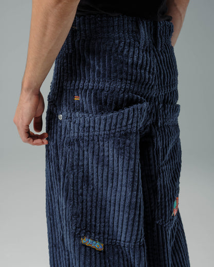 Wizard. 24". 2 Wale Corduroy. Navy.