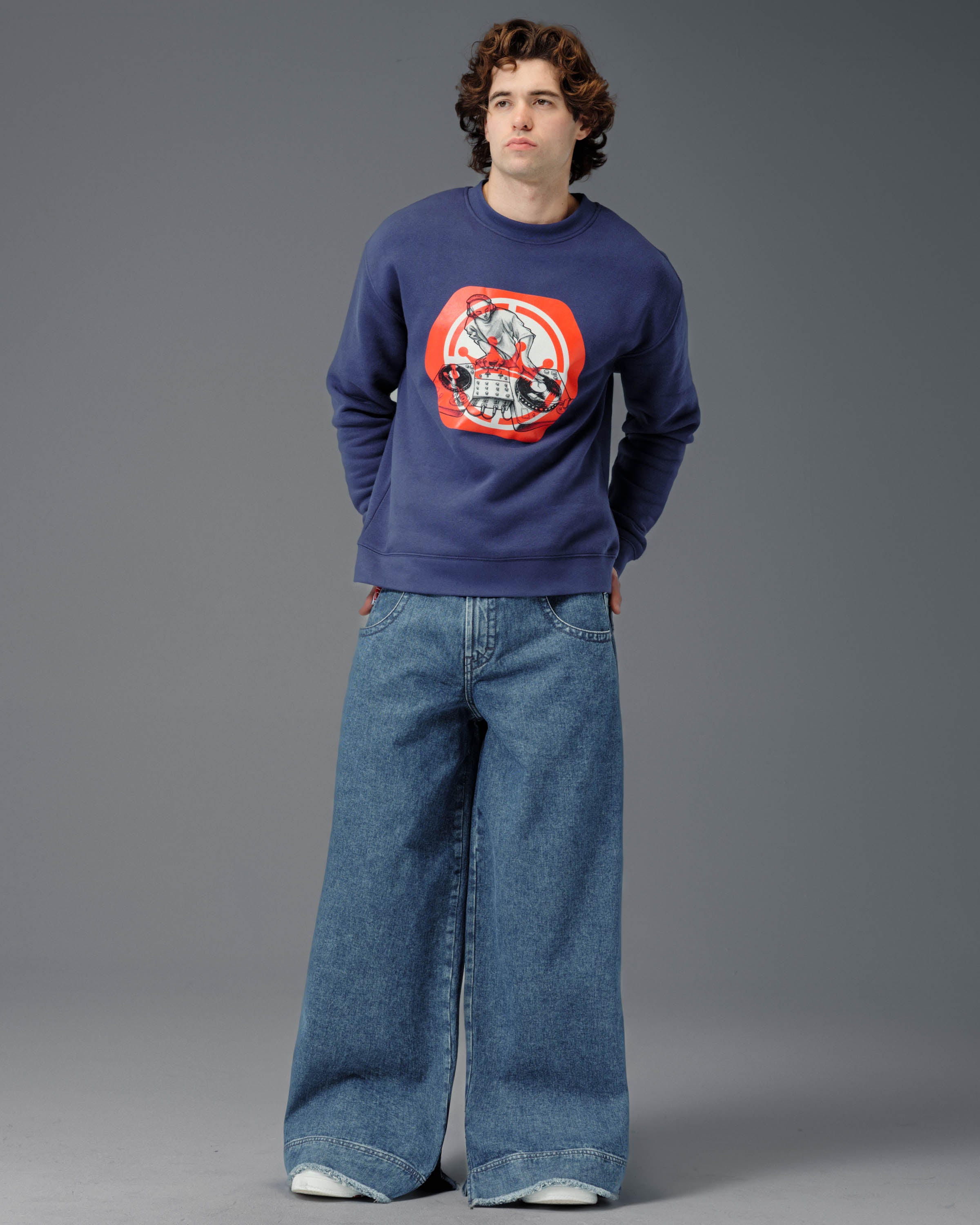 Destroyer Jeans. 32” Wide Leg. Dark Stone. – JNCO Los Angeles