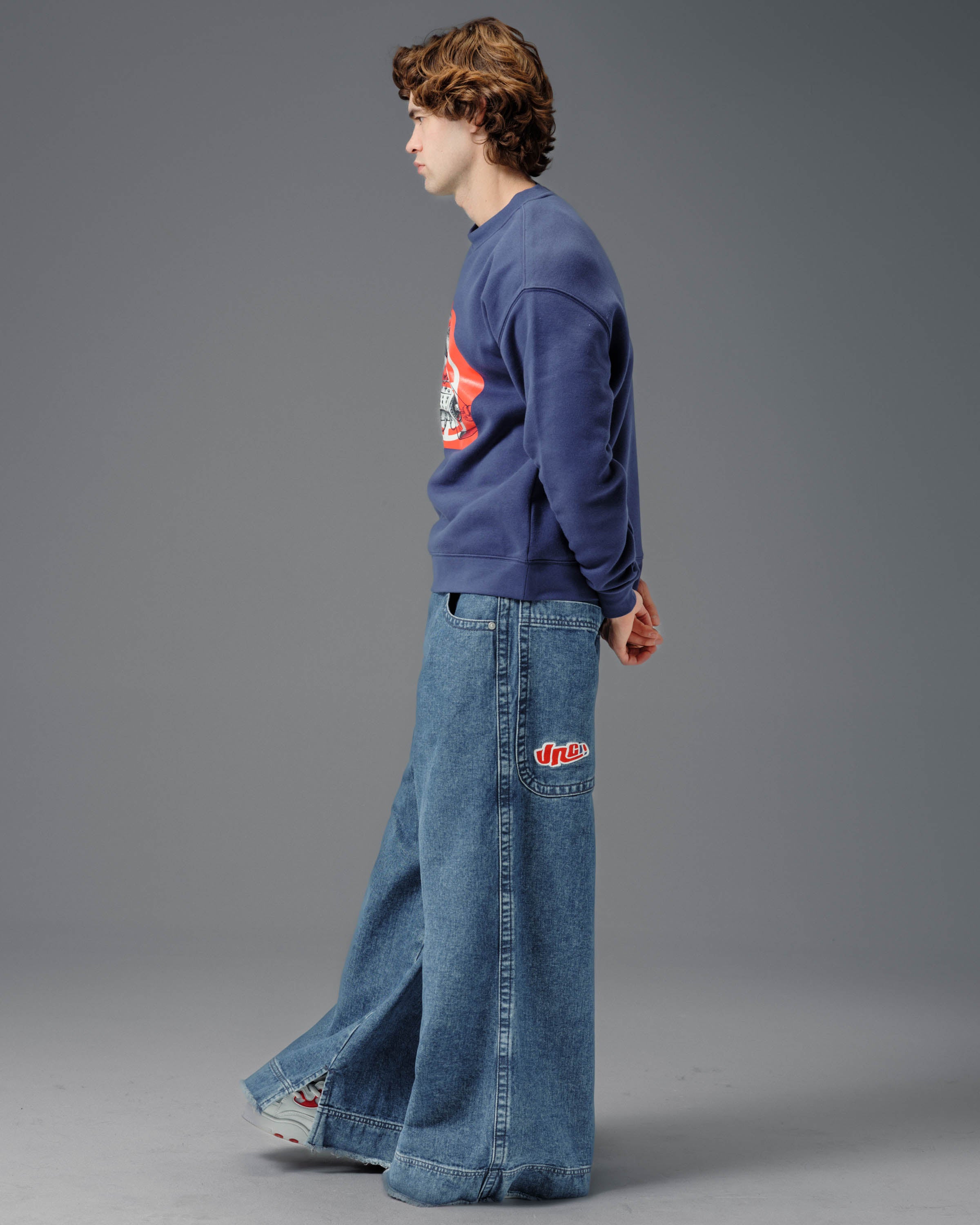 JNCO ブルーデニム Convict Jeans. 50