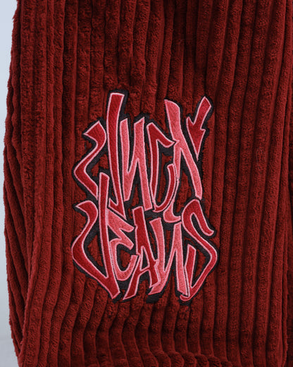 W Rollin. 26". 2 Wale Corduroy. Burgundy.