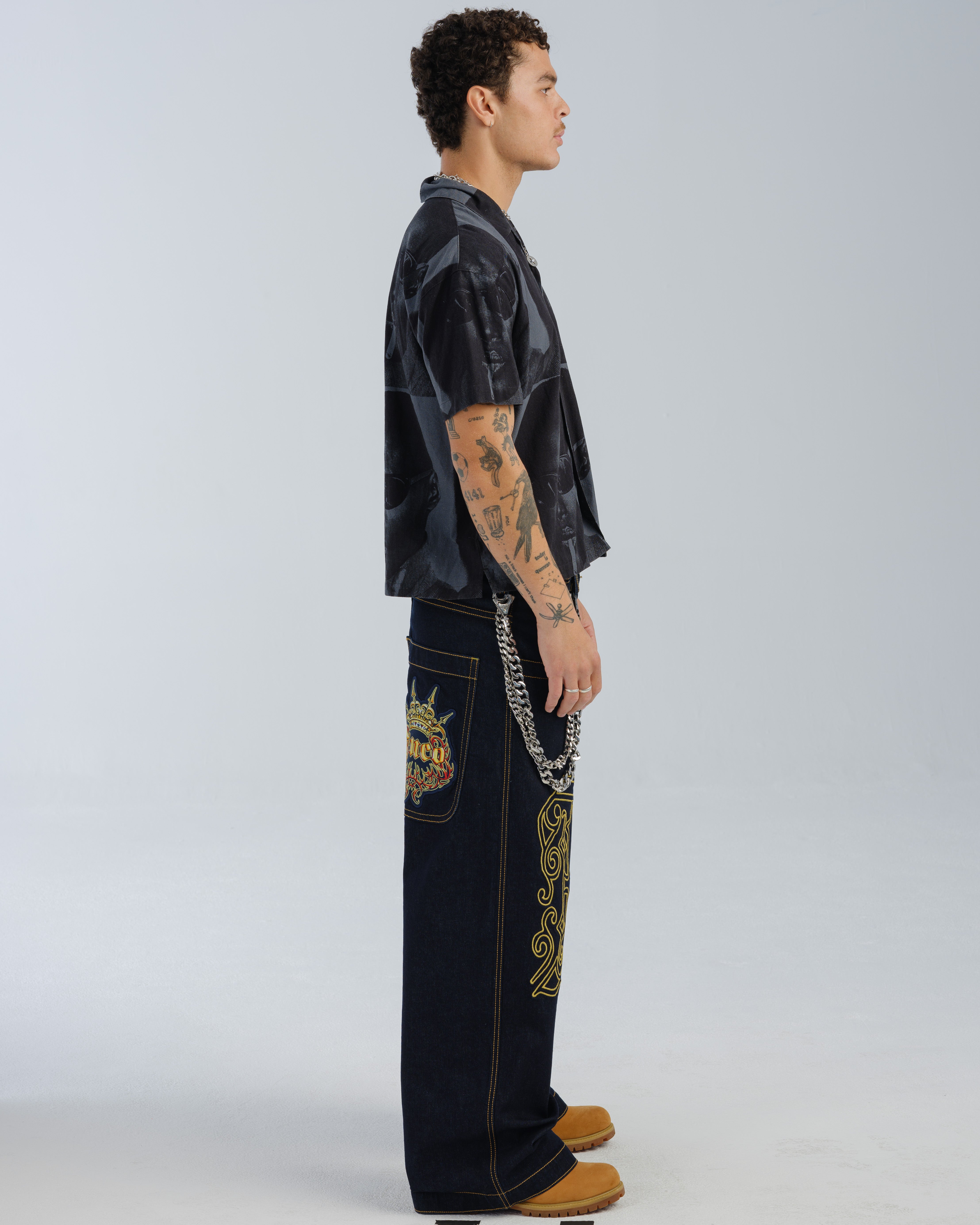 1101 Royal Twin. 26". Dark Indigo.