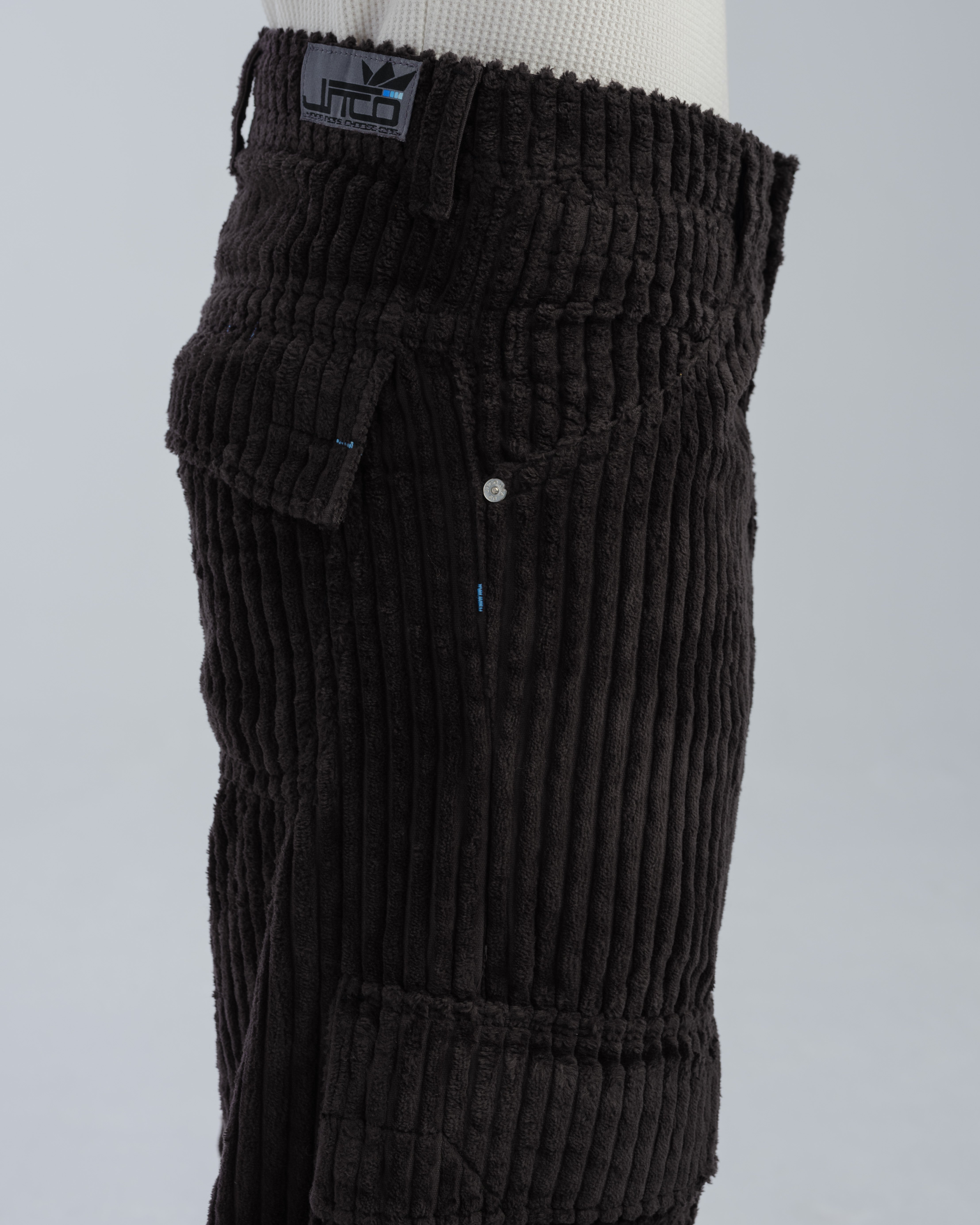 Legacy. 24". 2 Wale Corduroy. Black.