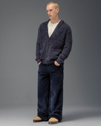 179 Pipes. 23". 4 Wale Corduroy. Navy.