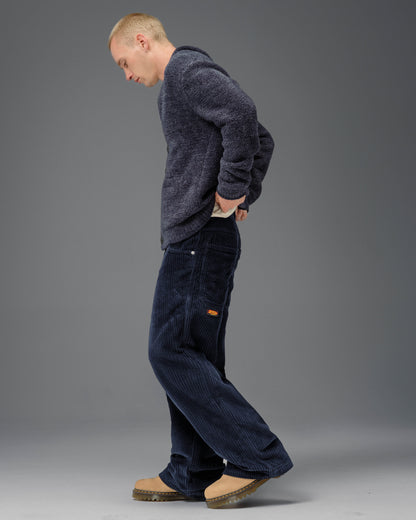 179 Pipes. 23". 4 Wale Corduroy. Navy.