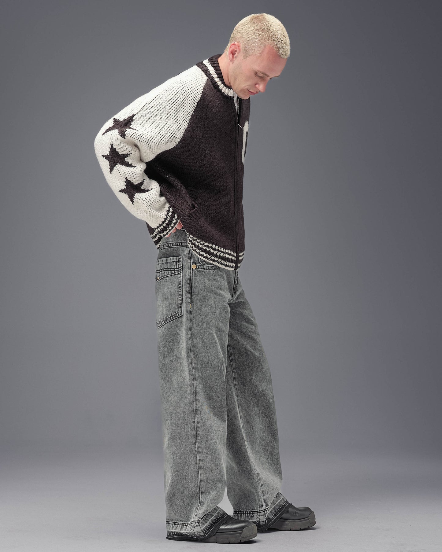 Gambler. 23". Black Vintage.