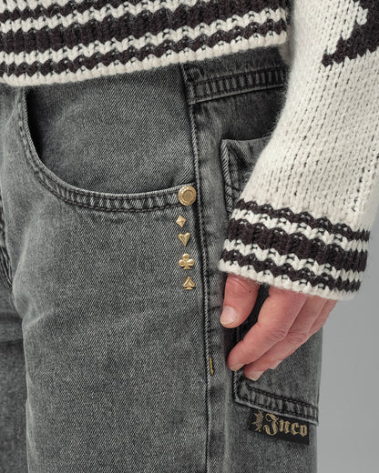 Gambler. 23". Black Vintage.