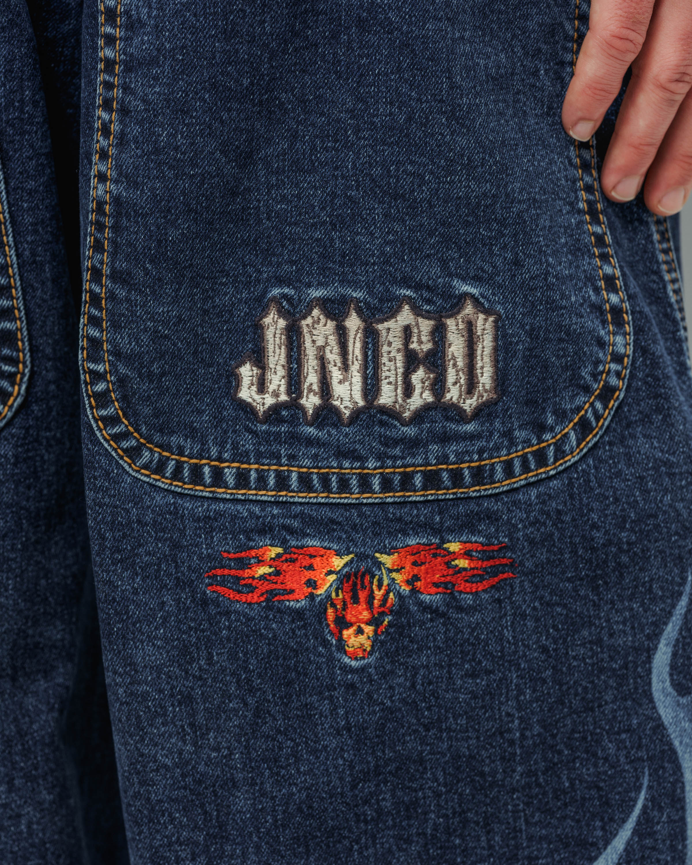 Flame Hellfire Jeans. 26