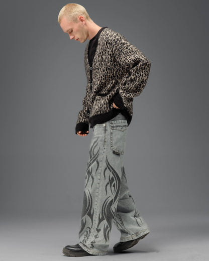 Flame Karatz. 23". Black Vintage.