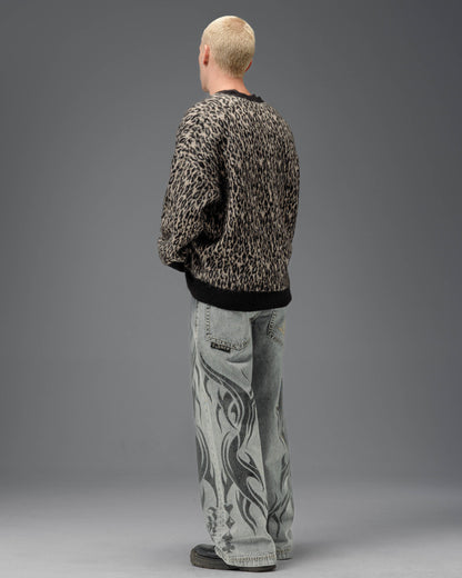 Flame Karatz. 23". Black Vintage.