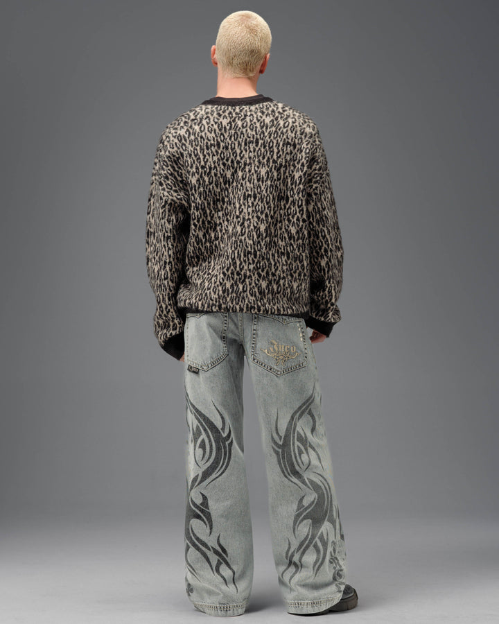 Flame Karatz. 23". Black Vintage.