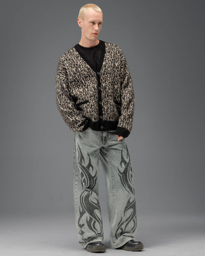 Flame Karatz. 23". Black Vintage.