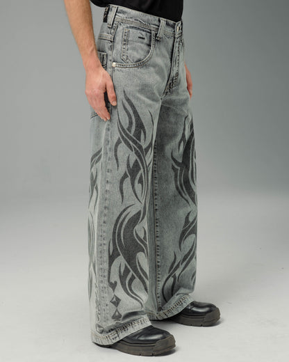 Flame Karatz. 23". Black Vintage.