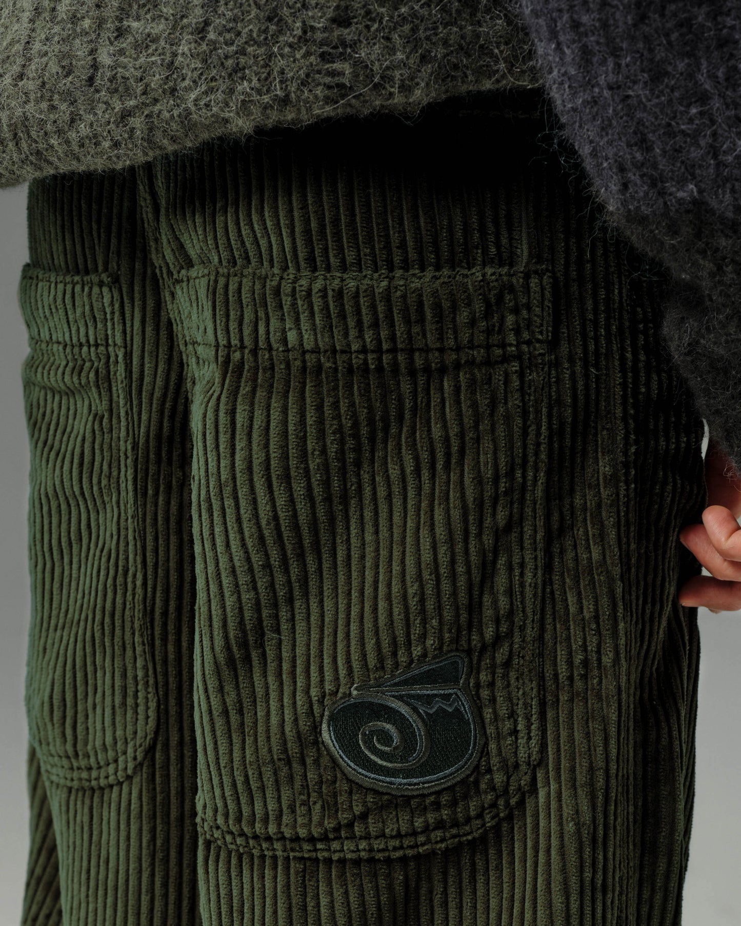 101 Twin Cannon. 26". 4 Wale Corduroy. Moss. NEW