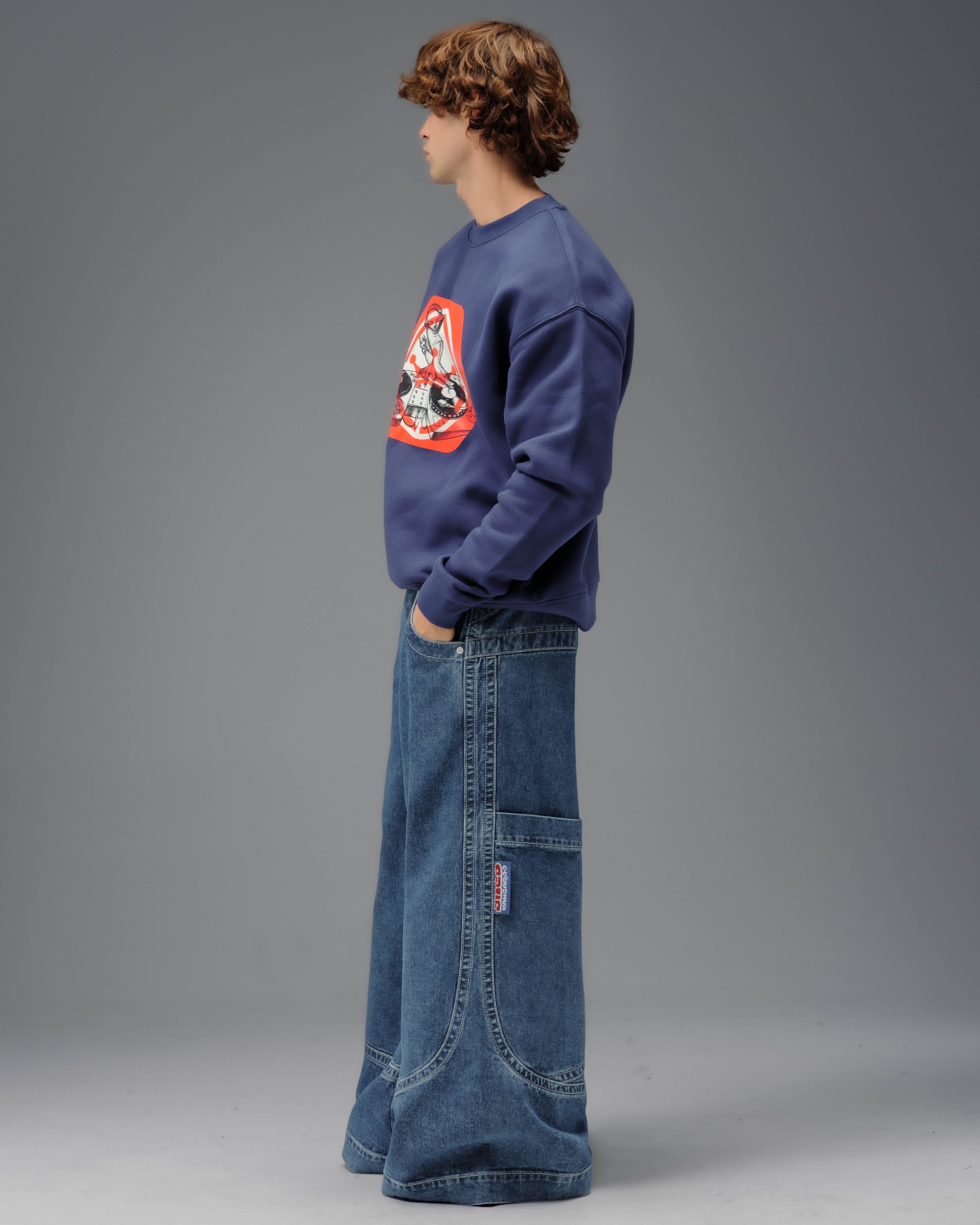 Jnco jeans kangaroo 38×32 Kangaroo Jeans. 34