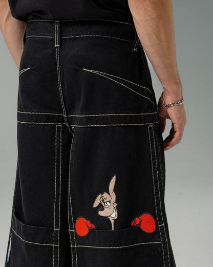 Kangaroo. 34". Jet Black.