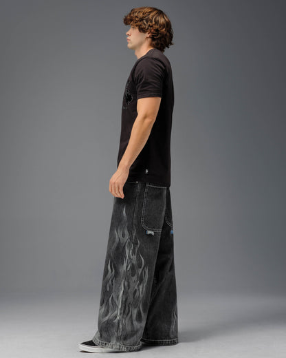 Flame Hellfire. 26". Black Vintage.