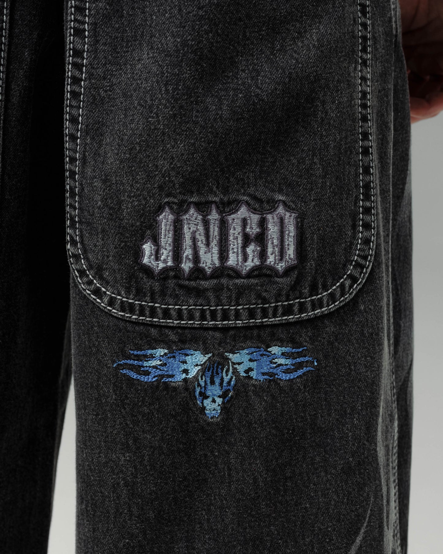 Flame Hellfire. 26". Black Vintage.