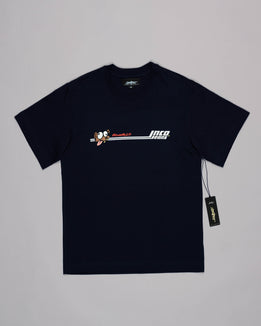 Road Kill Tee. Navy.