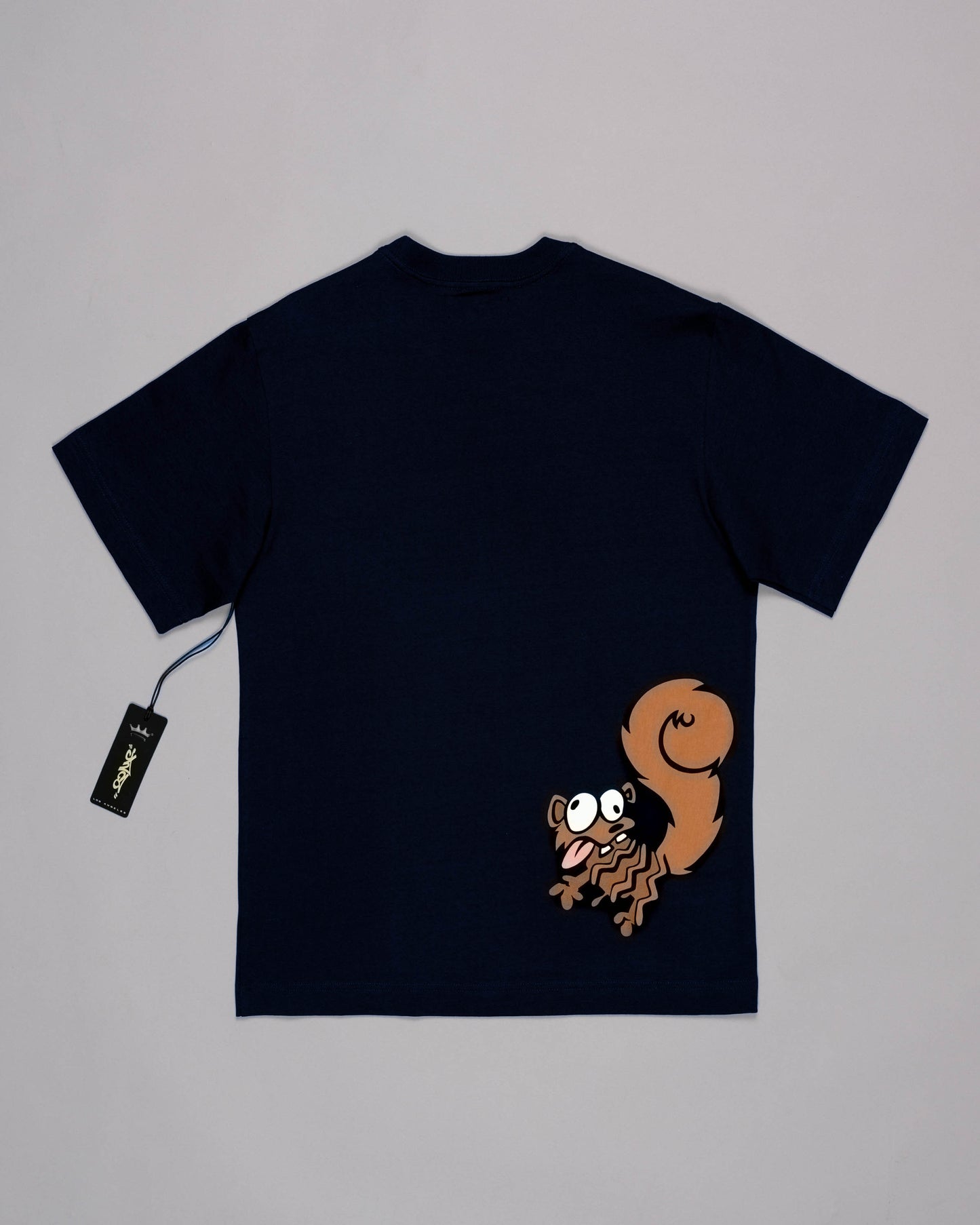 Road Kill Tee. Navy.