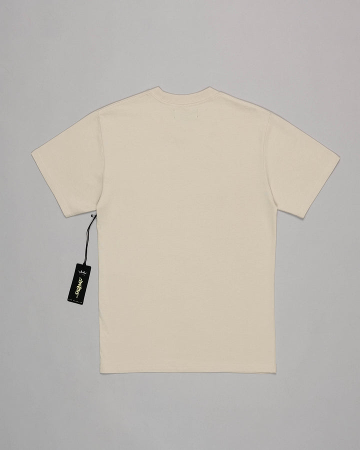 Reversed Crown Tee. Bone/ Java.