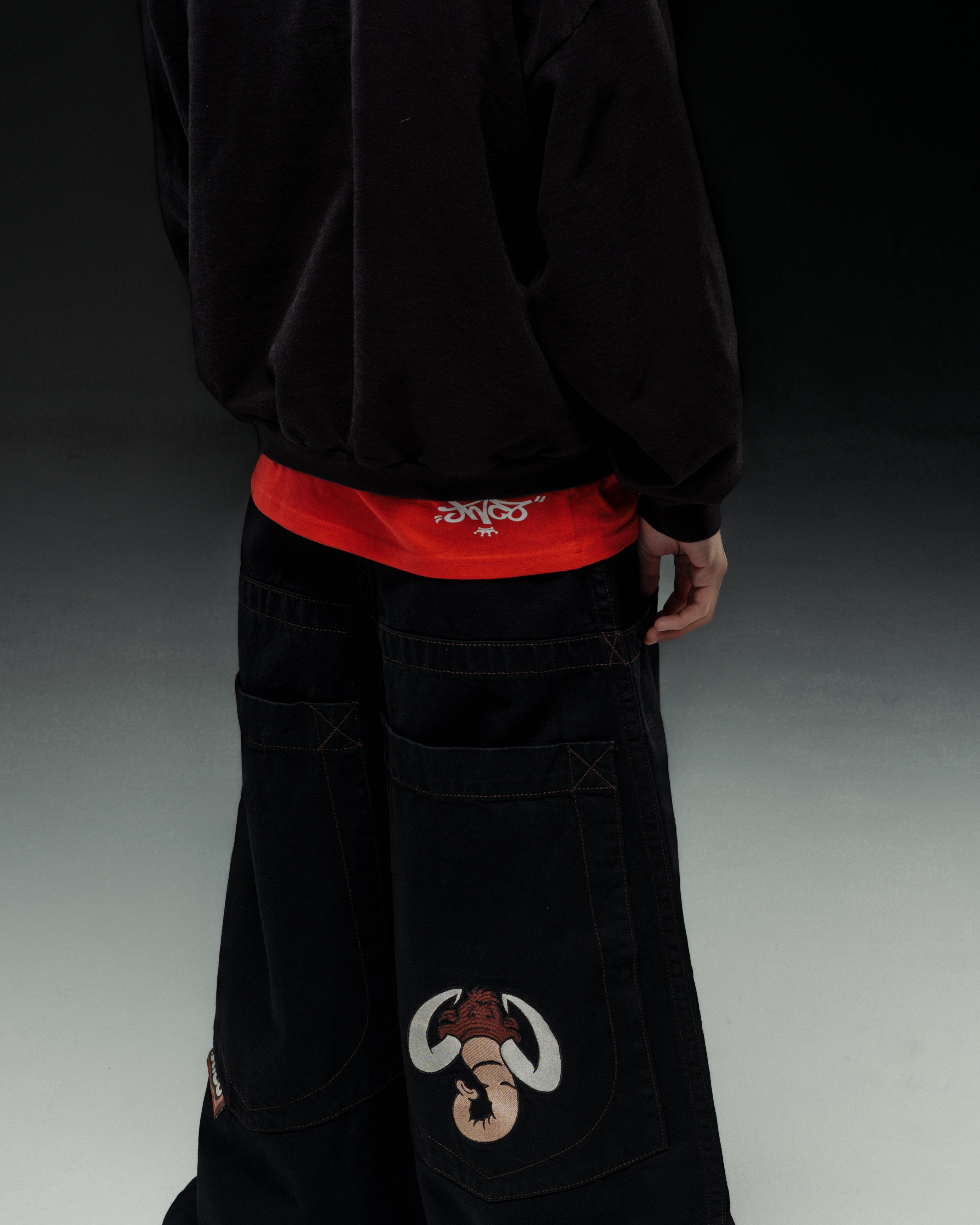 Tribal Dragon Tee. Red. – JNCO Los Angeles