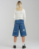 W101 Twin Cannon Shorts. 14" Inseam. Dark Stone.