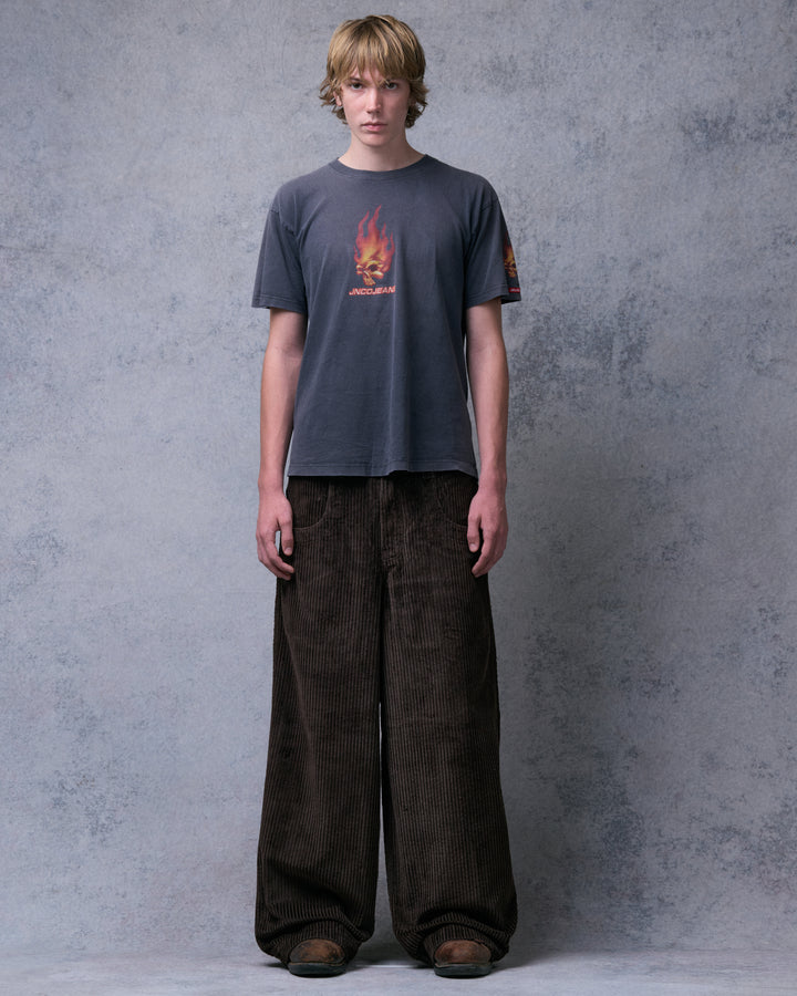 101 Twin Cannon. 26". 4 Wale Corduroy. Java Brown.