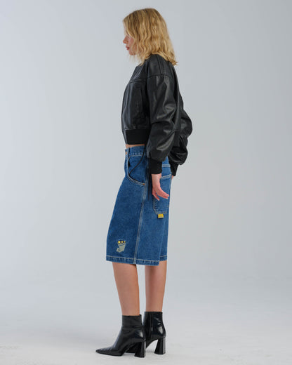 W179 Pipes Shorts. 14" Inseam. Dark Stone.