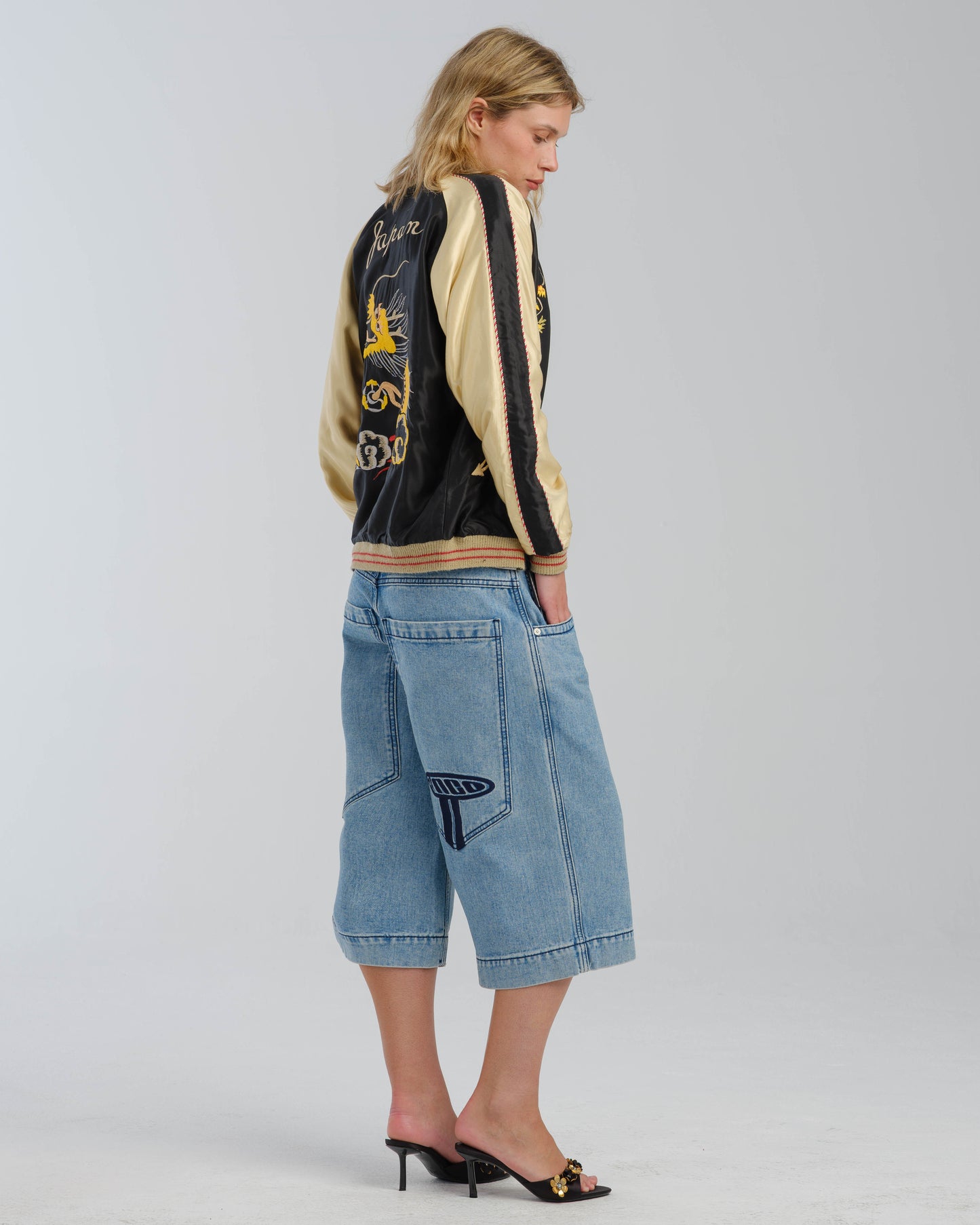 W Wide Load Shorts. 17" Inseam. Antique.