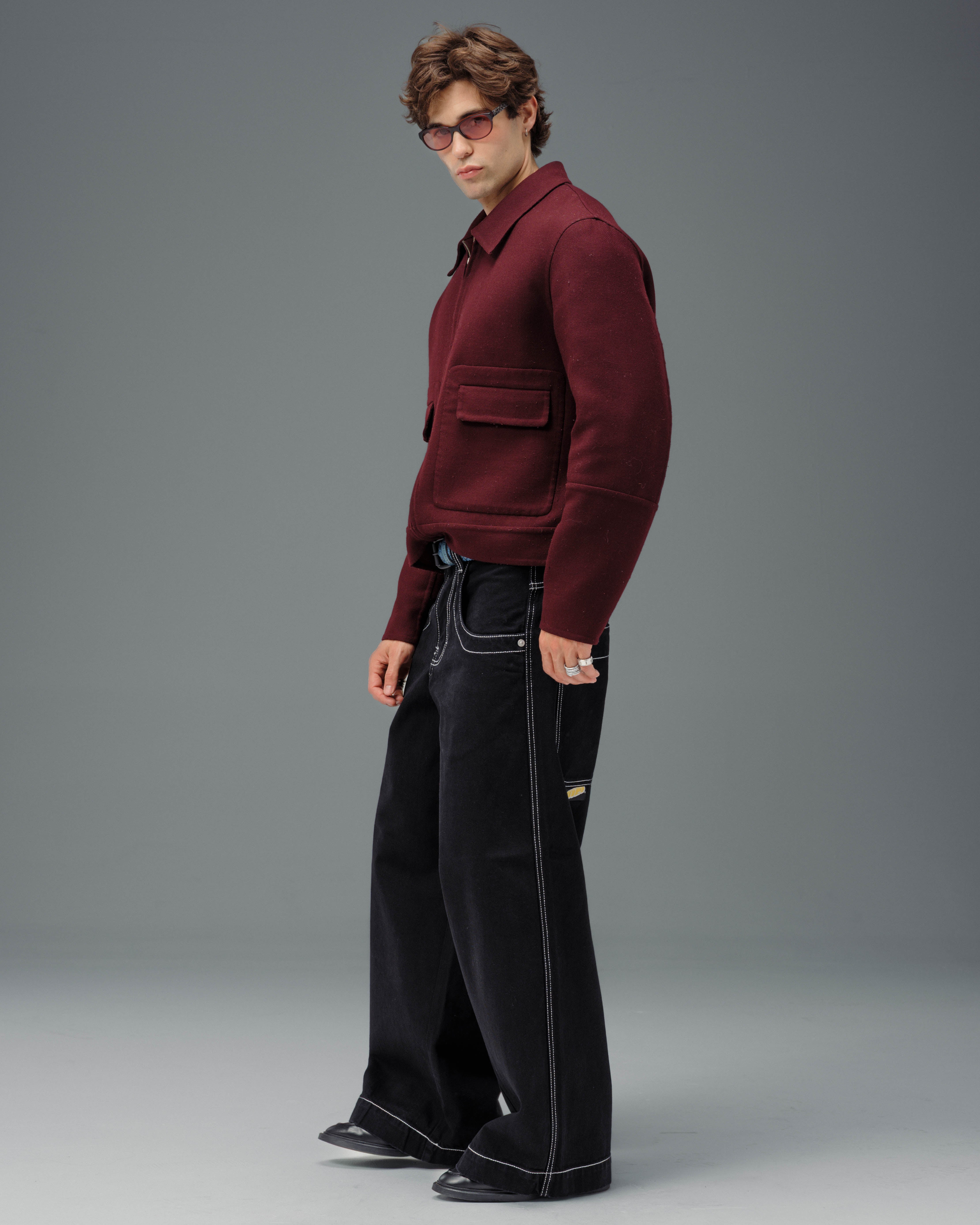 101 Twin Cannon Jeans. 26” Wide Leg. Jet Black. – JNCO Los Angeles