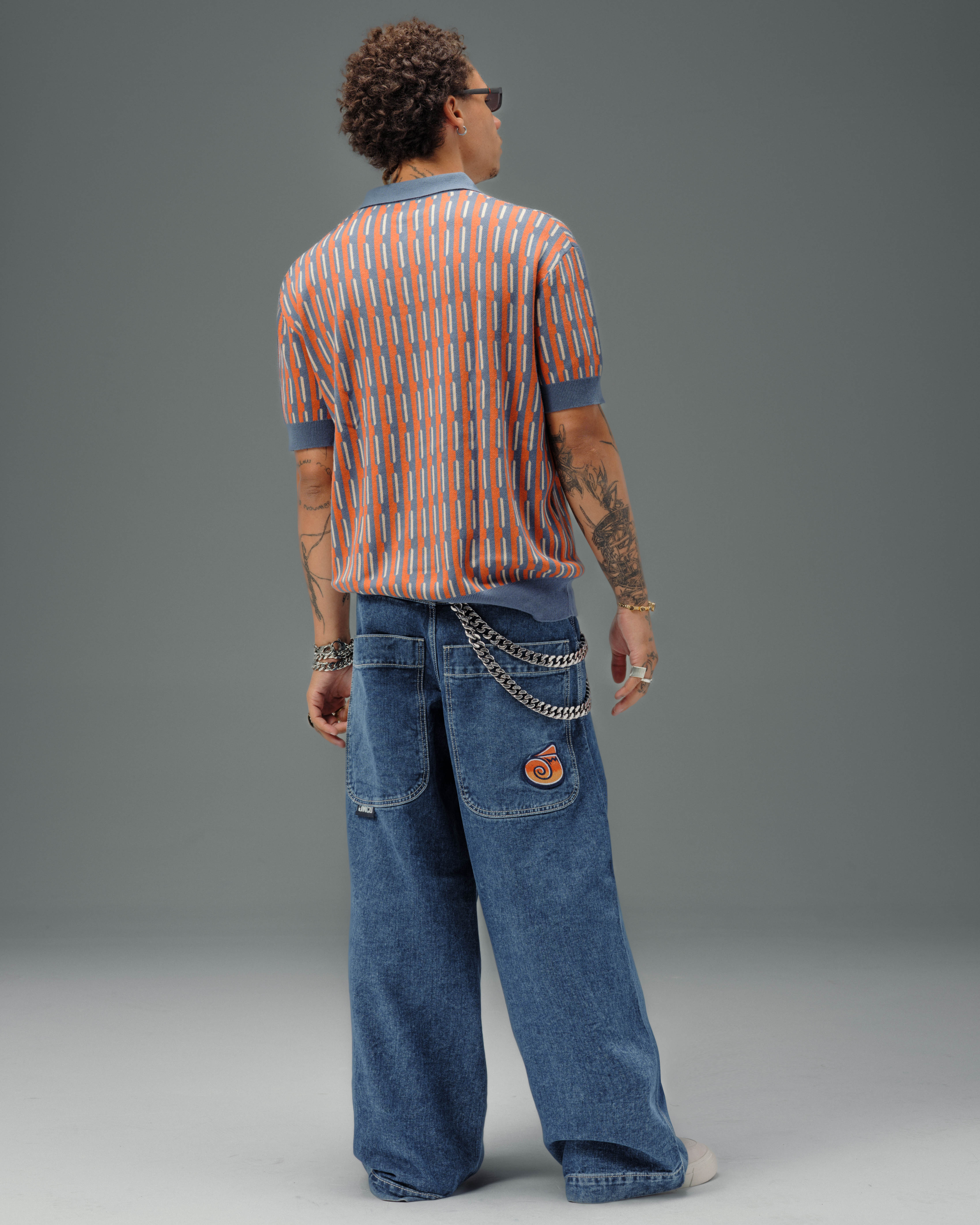 「激レア」JNCO 2000s デニム キングロゴ jnco JNCO Kangaroo Collector's Limited Edition Jet Black Y2K Wide