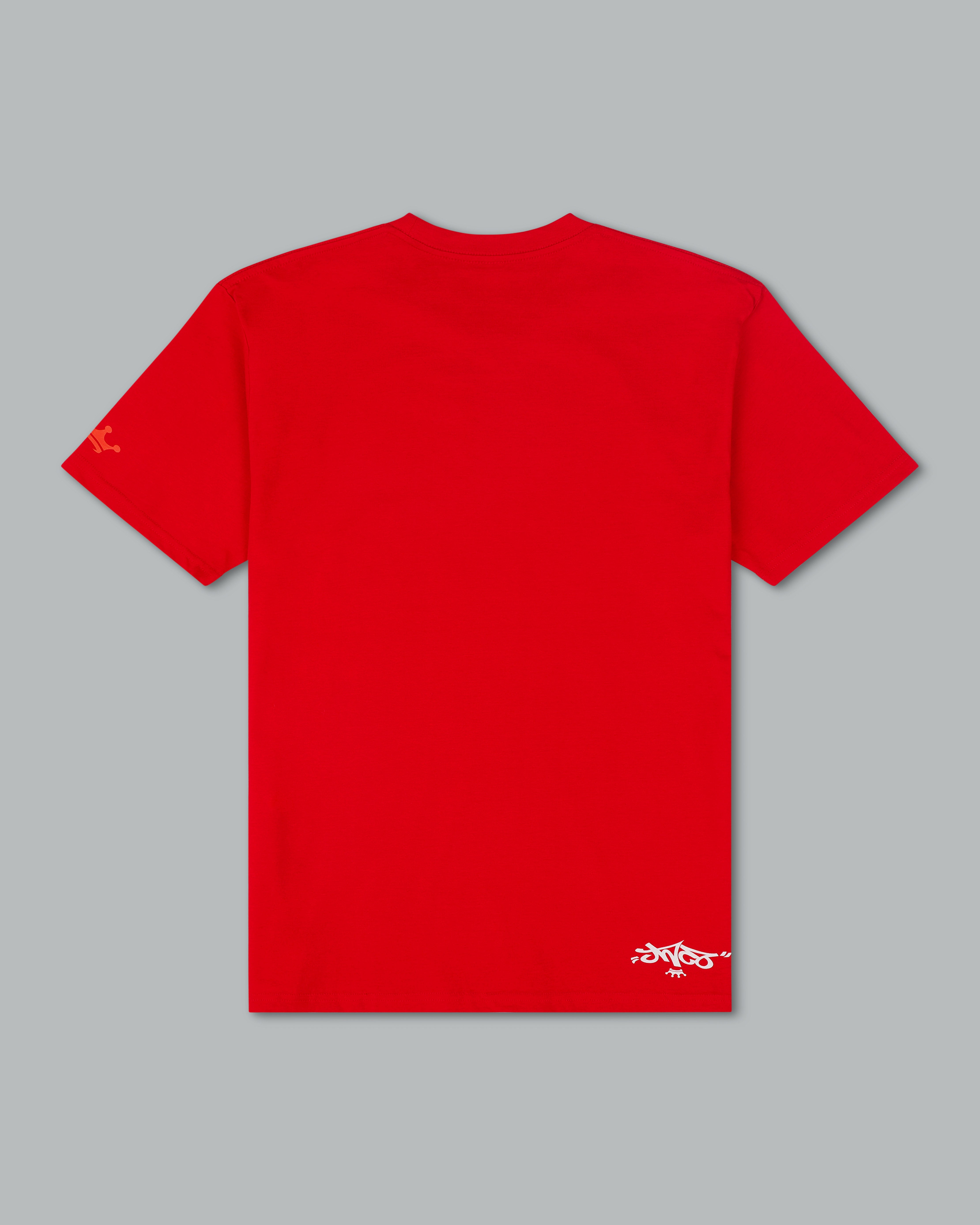 Tribal Dragon Tee. Red.