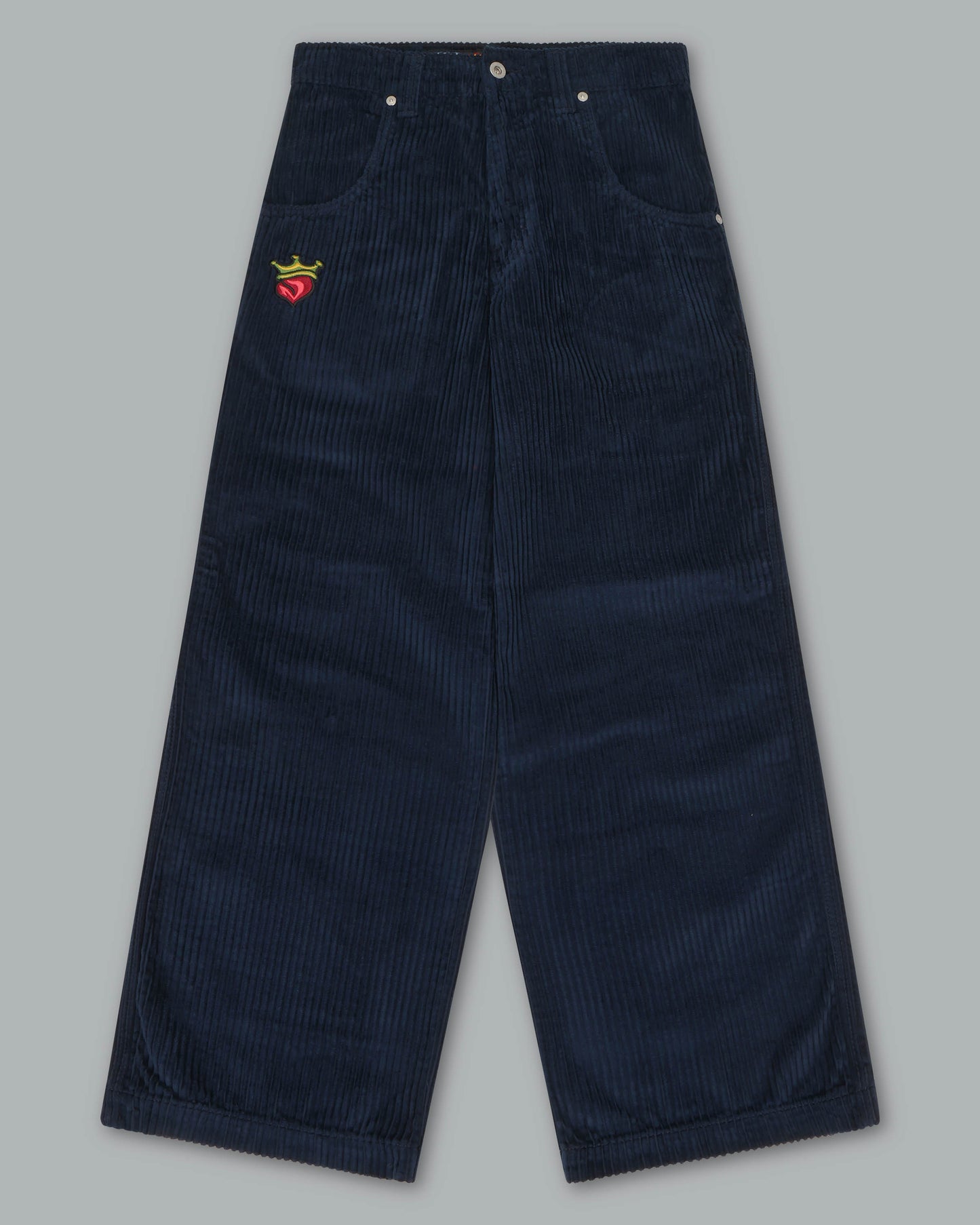 179 Pipes. 23". 4 Wale Corduroy. Navy.
